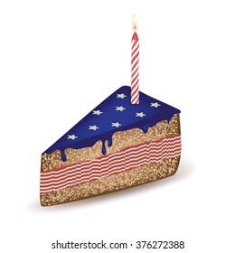 American Birthday Cake