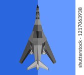 American bomber plane vector illustration