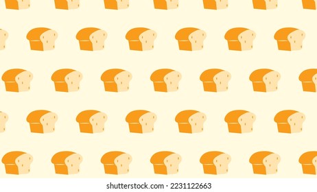 American bread design background banner pattern