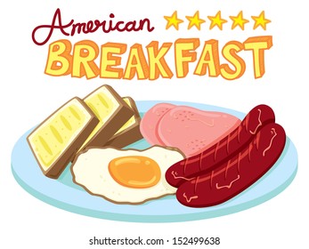 american breakfast