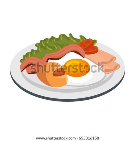 American breaksfast food