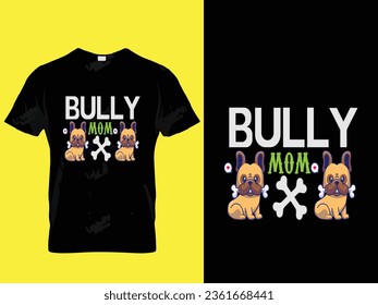 American bulldog t shirt design 