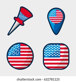 american buttons to encourage the spirit of patriotism