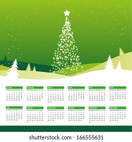 Calendário Americano 2014
