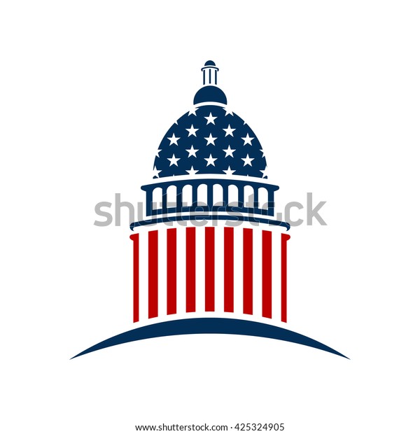 American Capitol Logo Vector Graphic Design Stock Vector (Royalty Free ...