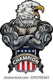 American Champion. Masculine American Eagle