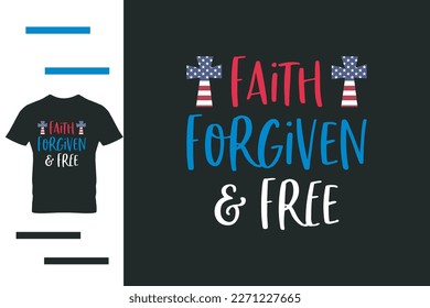 American christian t shirt design