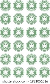 American Cities Army symbols vector illustration