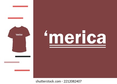 American Citizen T Shirt Design