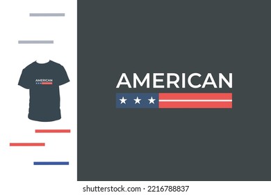 American Citizen T Shirt Design