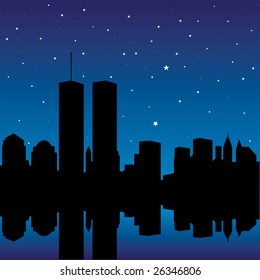 american cityscape