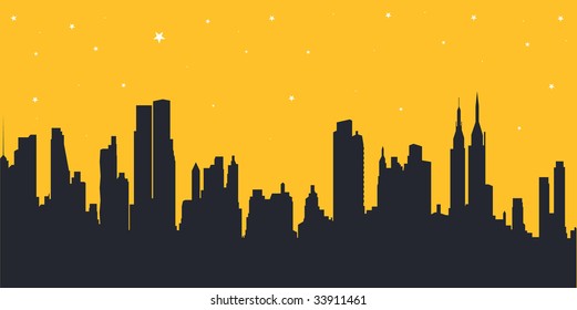 american cityscape