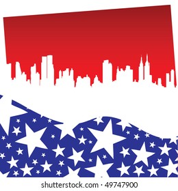 american cityscape