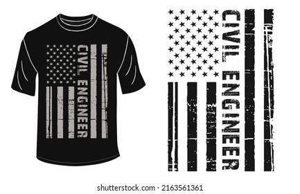 American Civil Engineer Flag Design