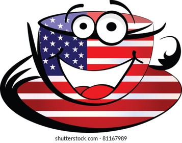 american coffee cup