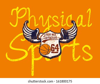 american college sports vector art