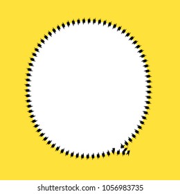 American comic style speech balloon