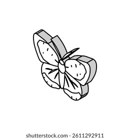 american copper insect isometric icon vector. american copper insect sign. isolated symbol illustration