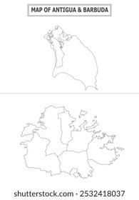 American Countries Geography Political map. Political map of country with capital, province or state capital, major cities and town.