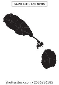American Countries Geography Political map. Political map of country with capital, province or state capital, major cities and town.