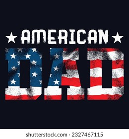 American Dad , 4th of July Patriotic t-shirt Design