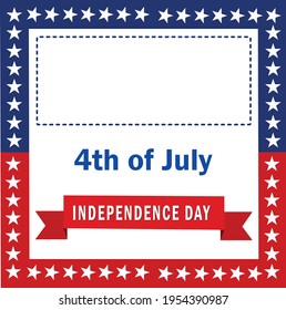 American Day Poster 4th Ofjuly Vector Stock Vector (Royalty Free ...