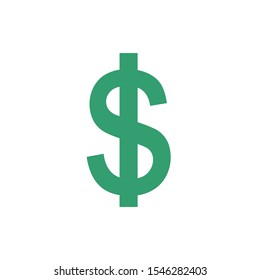 American dollar icon vector. Currency symbol icon