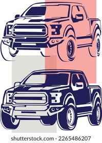 american doublecab and allterrain vehicle 