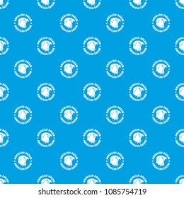 American dream eagle pattern vector seamless blue repeat for any use