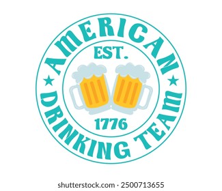 American Drinking Team Est. 1776