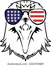 American eagle 4th of july t-shirt design