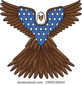 American Eagle Cartoon Colos Clip Art 