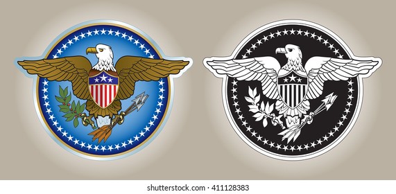 American Eagle Crest