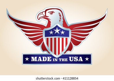 American Eagle Crest