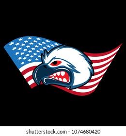 american eagle head logo