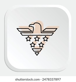 American Eagle Icons: Symbolize National Pride with Dynamic Graphics