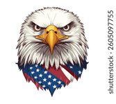 American Eagle Illustration Fully Vector File