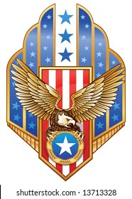 American Eagle Insignia