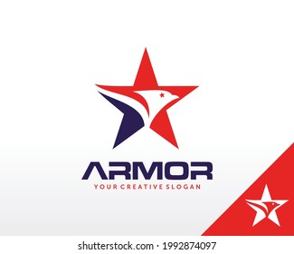 American eagle logo. Eagle Logo design vector