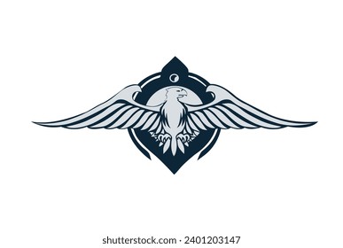  Logo de American Eagle sobre fondo blanco