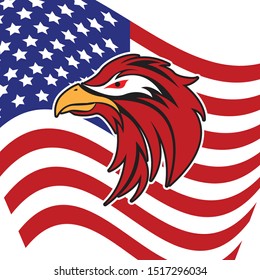 american eagle logo vector image