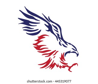 American Eagle Patriotic Logo - Elite Soldier Squad 