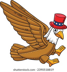 Aguila Americana Toy Toy Cartoon Colored Clipart