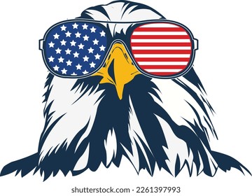 American Eagle, American Eagle SVG, happy Independence Day, 4th of July