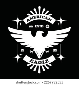 American Eagle T shirt Design