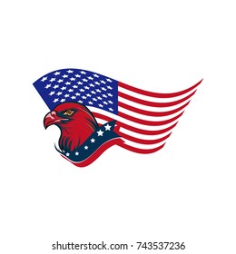 american eagle vector illustration