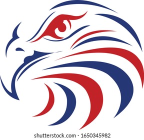 American Eagle Vector Logo Stock Vector (Royalty Free) 1650345982 ...