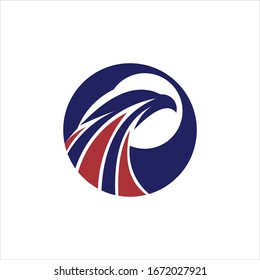 american Eagle vector logo graphic modern abstract