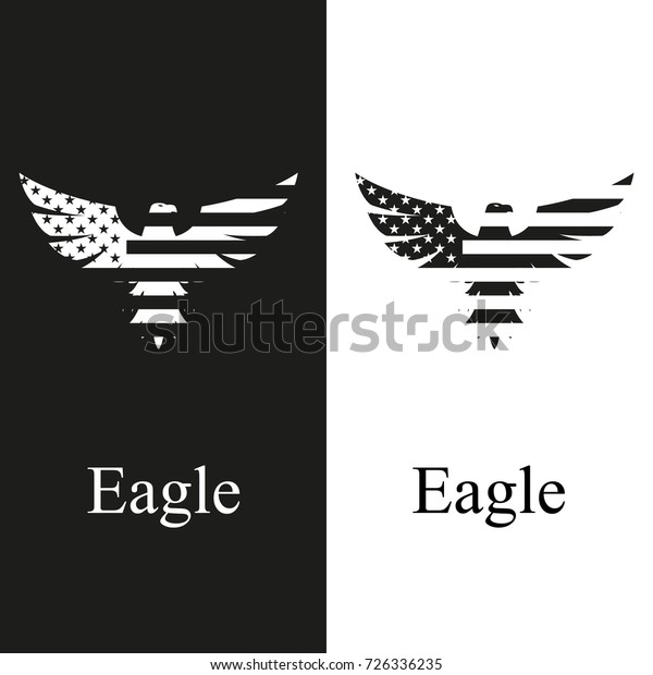 American Eagle Web Design Stock Vector (Royalty Free) 726336235