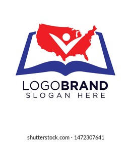 American Education Logo vector template